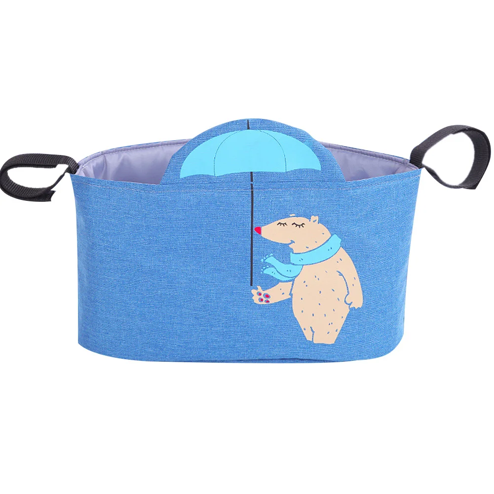Органайзер для хранения, подвесная сумка, износостойкость, милая эластичная одежда, большая емкость, детская коляска, ткань Оксфорд, многофункциональная