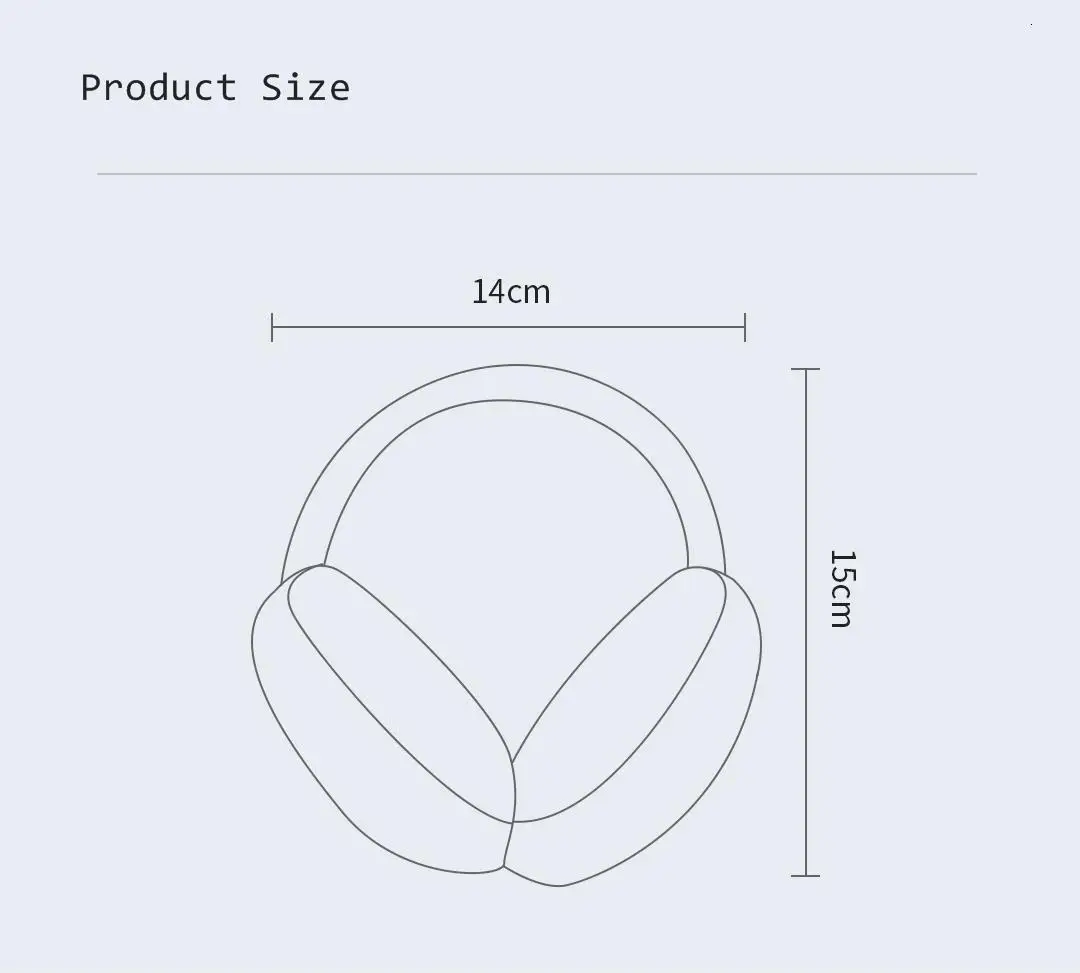 Xiaomi модная теплая бархатная Регулируемая Ушная сумка Xiomi модная теплая кашемировая Ушная посылка