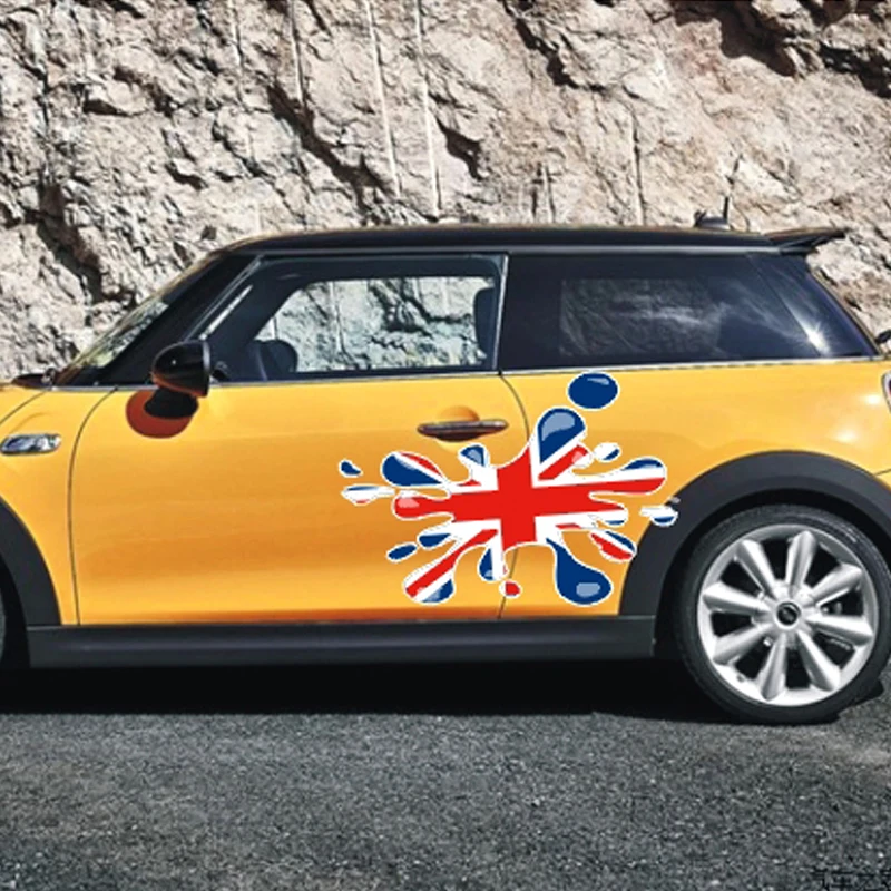 Наклейки Union Jack на боковые двери и крылья наклейки талию сделай сам Стайлинг для