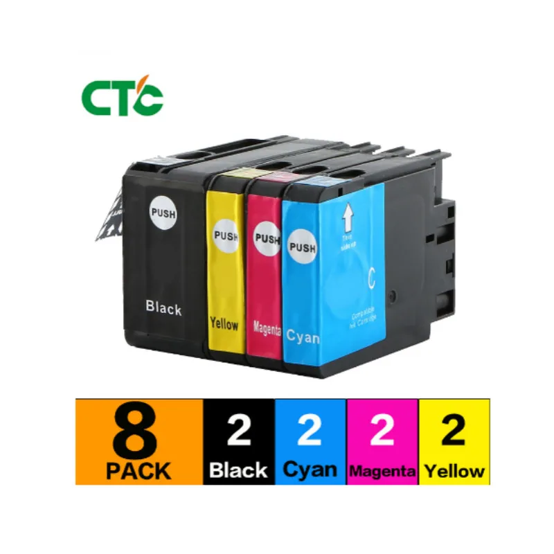 8 шт. картонная шина для принтера HP officejet Pro 950 951 8600 8100 | Компьютеры и офис