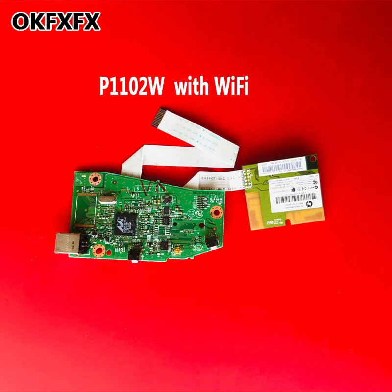 Placa Formatter para hp P1102 P1102w 1102w 1102w Placa Principal Cartão Wifi Ce67060001 Ce668-60001 Rm17600 Cf427-60001 - Imagem 3