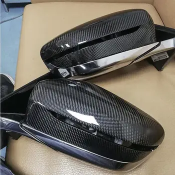 

LHD Carbon Fiber Rear View Mirror Cover 1 : 1 Replacement style For BMW 5 6 7Series G30 G31 G32 G11 G12 2017 2018 Car styling