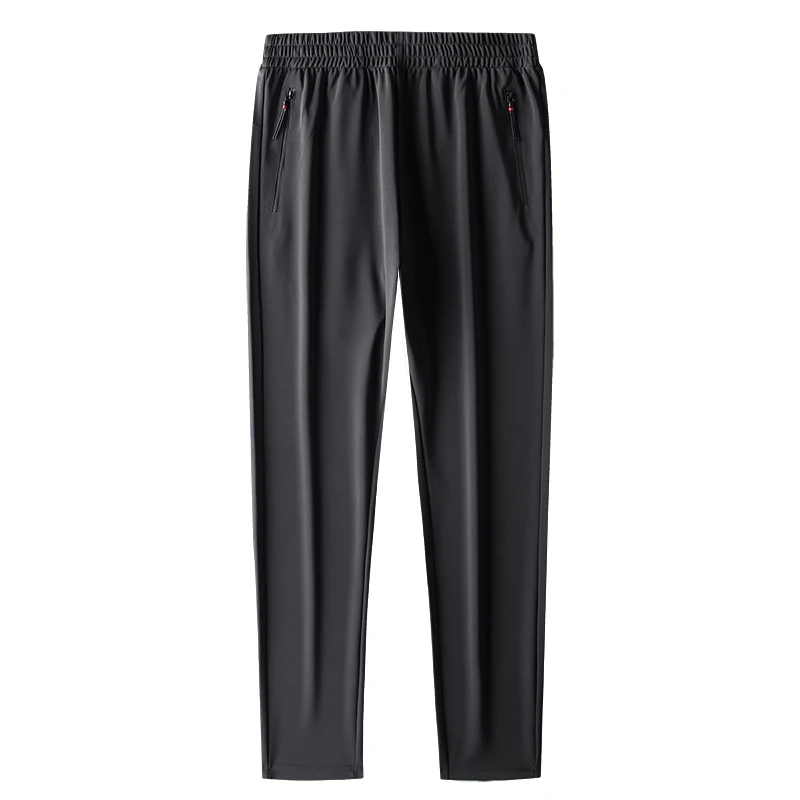 TAIZIAQI Joggers мужские однотонные повседневные брюки удобные спортивные брюки мужские s брюки Модные мужские шаровары hzx91922 - Цвет: Gray