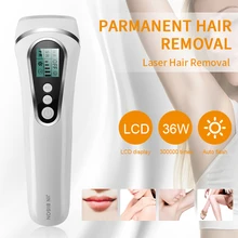 Лазерный эпилятор для удаления волос, лазерный эпилятор, 350000 раз, IPL, светодиодный Фотоэпилятор, эпилятор для лица, подарок