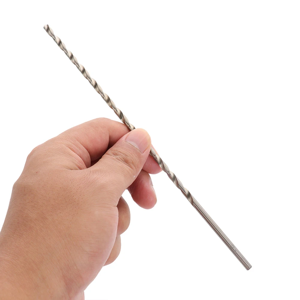 

160mm Extra Long HSS Auger Twist Drill Bit Straigth Shank 4mm fpr Metal Twist Drill Bit Electric Accessories Woodworking Tools