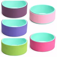 SGODDE 32x13 см Йога Пилатес круг ТПЭ ПХВ Йога ролик для фитнеса Колесо назад тренировочный инструмент для похудения Волшебная Талия Форма Пилатес кольцо