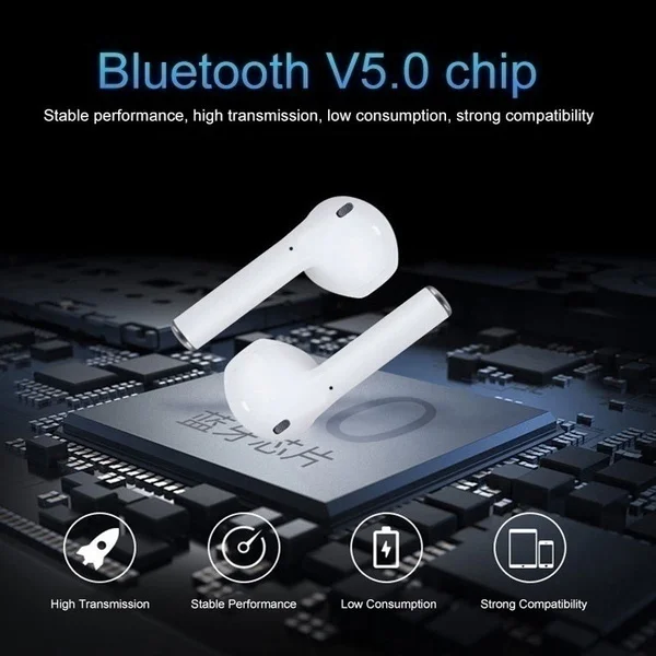 New Touch Control Earphone Wireless Earbuds Bluetooth Mini Earphone for Smartphone Built-in Microphones Headsets