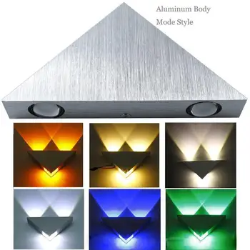 

3w Wall Light Modern Nordic Minimalist 3 Led Lights Decoration Aluminum Luminaire Room Bedroom Lamp Living Lightin V3C6