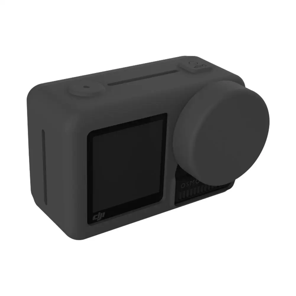 Мягкий силиконовый гелевый защитный чехол крышка объектива для DJI OSMO Action Cam аксессуары для цифровой камеры