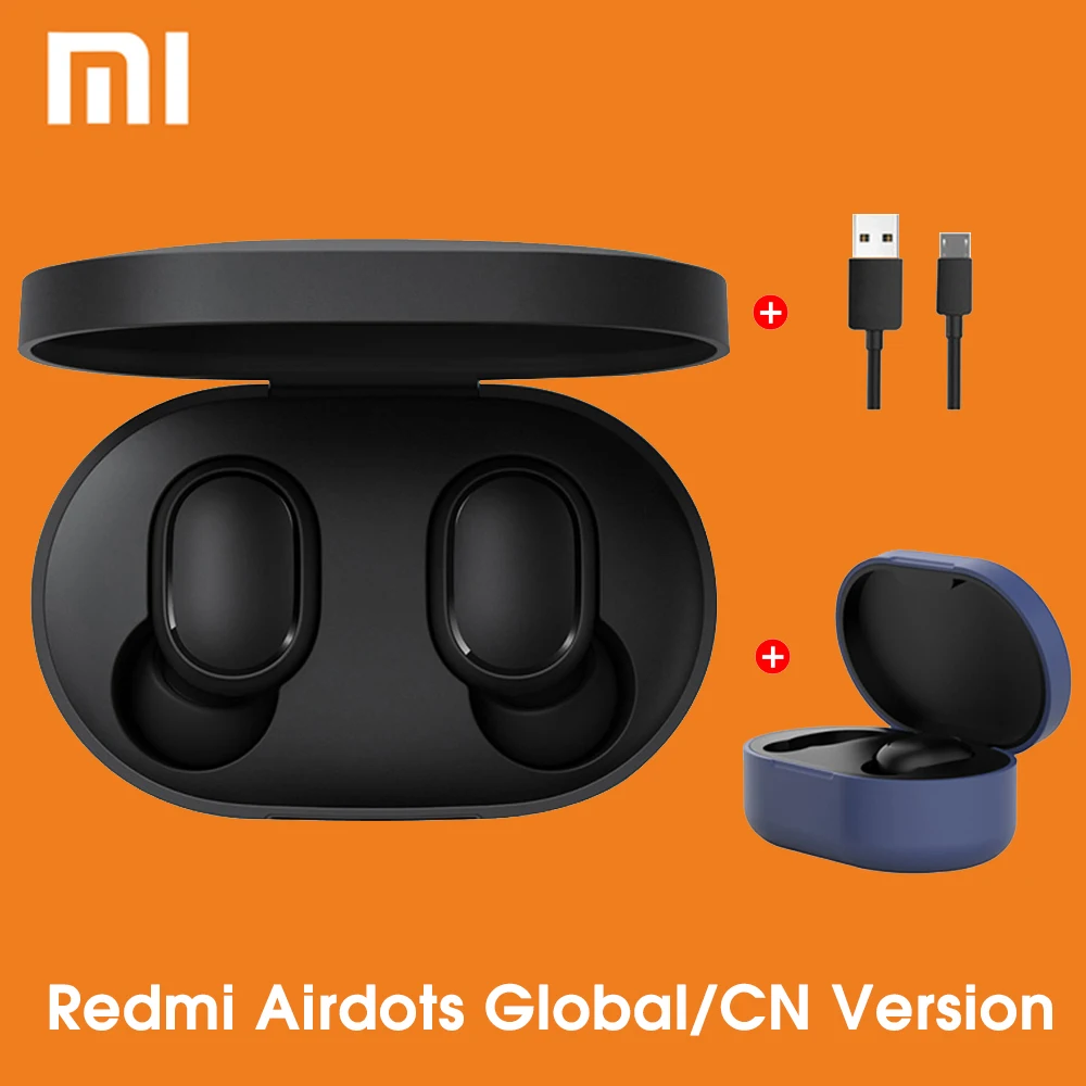 

Original Xiaomi Redmi Airdots Ture Wireless Earphone Redmi Airdots Bluetooth Sport Headphone Voice Control Waterproof Earbuds