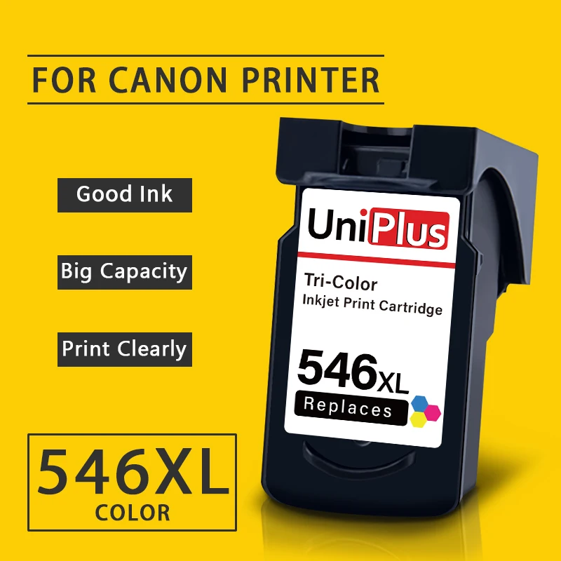 UniPlus CL546 сменный картридж для принтера для Canon CL 546 XL Красочные Ink PIXMA MG2450 MG2550 2555S 2950 3050 3051 3052 TS205