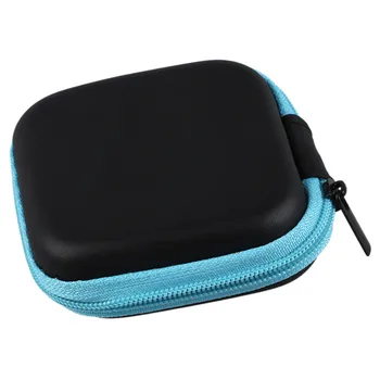 

Cover Case Protective Case Pouch Headset Design Simple Cued for Headphone Cables Coin or any other small blue object