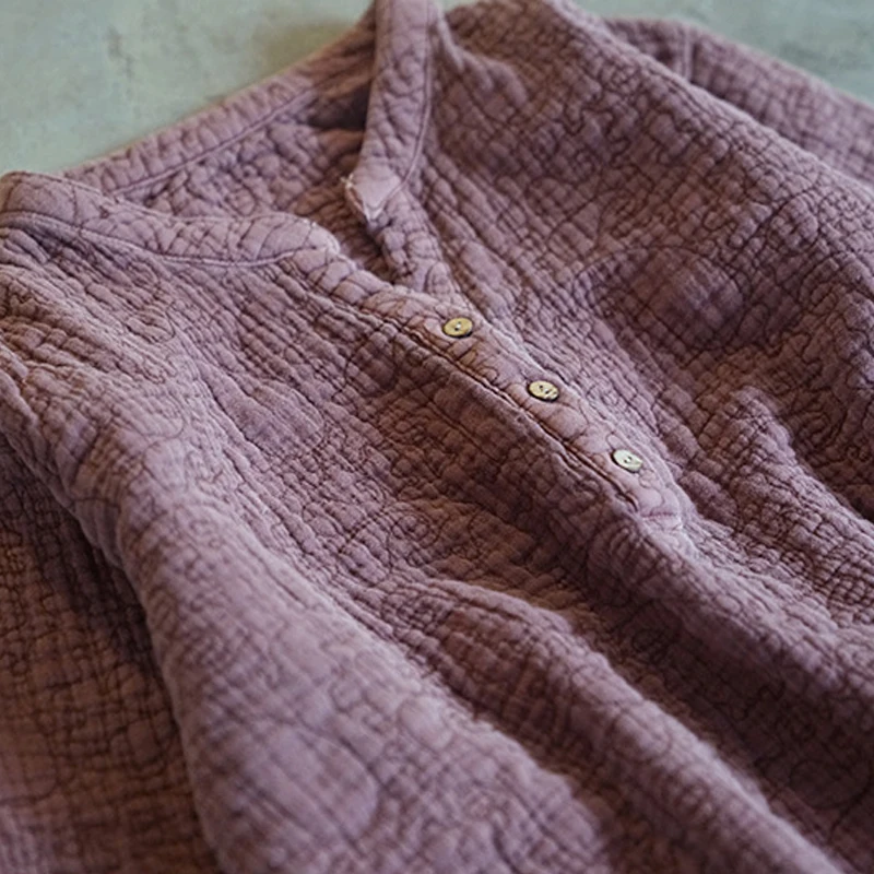 Новинка, утолщенный теплый топ в стиле ретро для отдыха, Осень-зима, свободный удобный женский пуловер, рубашки