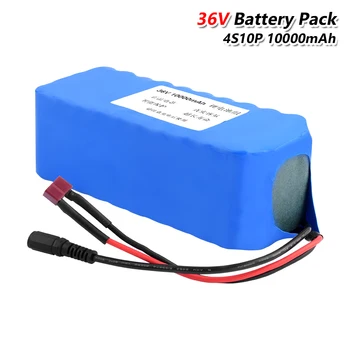 

High capacity 12V 10Ah 4S 9P 18650 lithium Rechargeable battery Pack 12v 10000 mAh with BMS for 75W E-bike Scooter Wheelchair