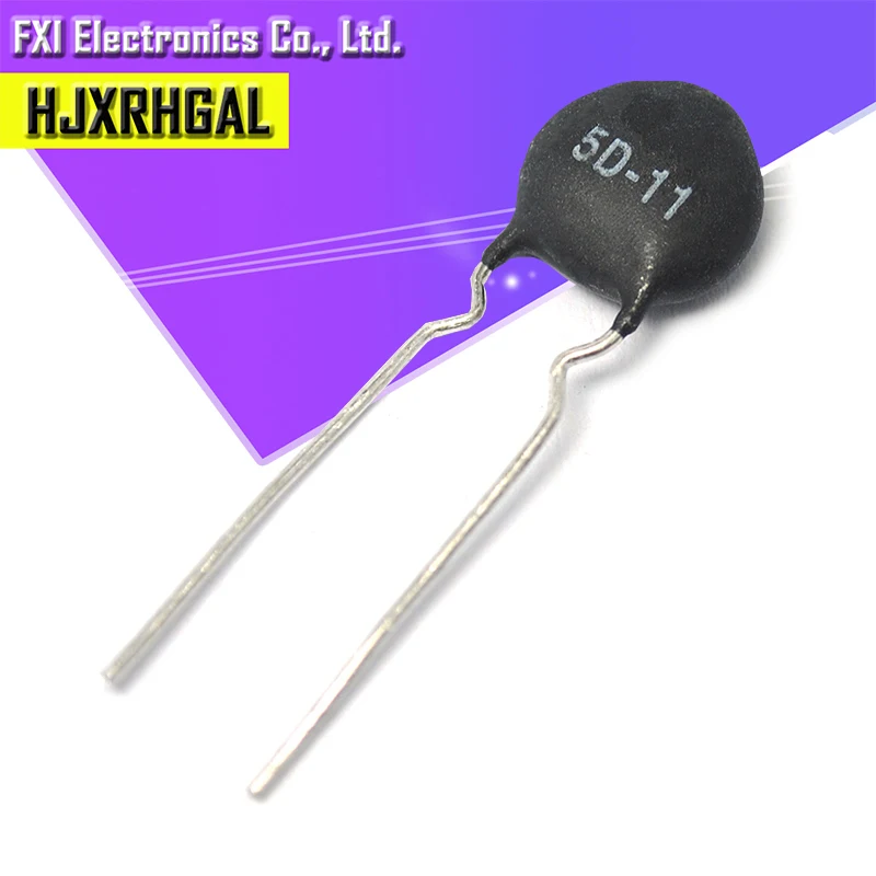10 шт. Термистор резистор 5D 11 тепловой резистор|resistor thermal|resistor 1 |