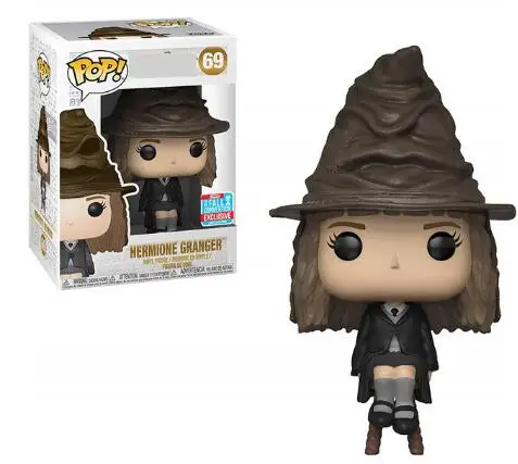 Funko Pop фильм Гарри Поттер леди Волдеморт Гермиона Грейнджер Рон Уизли Sirius черный Hedwig Добби милые виниловые фигурки модель игрушки - Цвет: with retail box