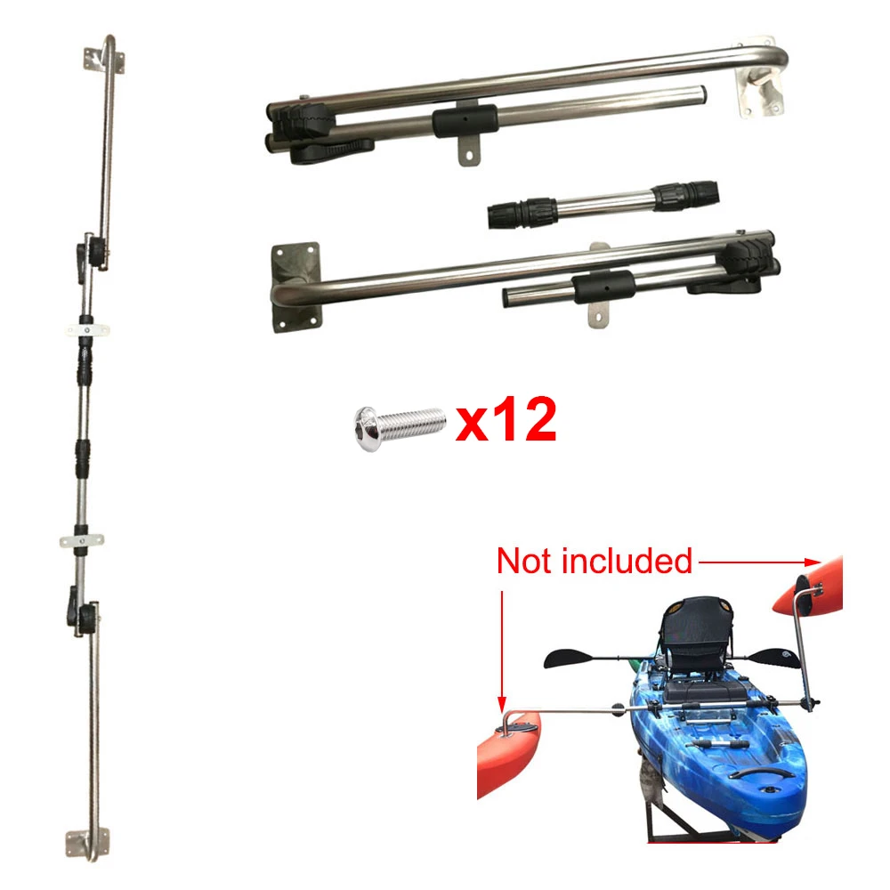 Deluxe Adjustable Canoe Outrigger Boat Stabilizer Sidekick Kakak