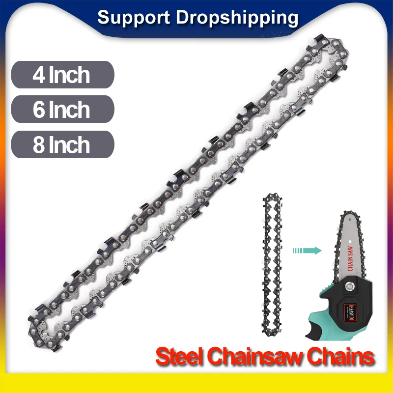 MiniSteelChainsawChainsElectricSawAccessoryReplacementElectric