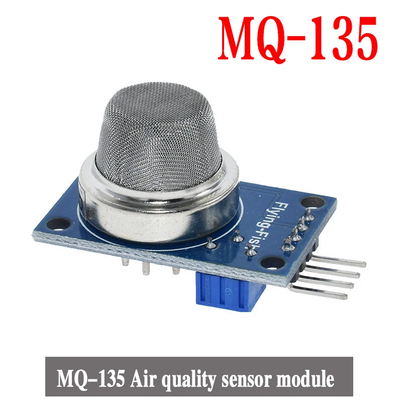MQ-135 MQ-2 MQ-3 MQ-4 MQ-5 MQ-6 MQ-7 MQ-8 MQ-9 MQ-135 детектор дыма метана сжиженный газ Сенсор модуль для Arduino Starter DIY Kit - Цвет: MQ-135