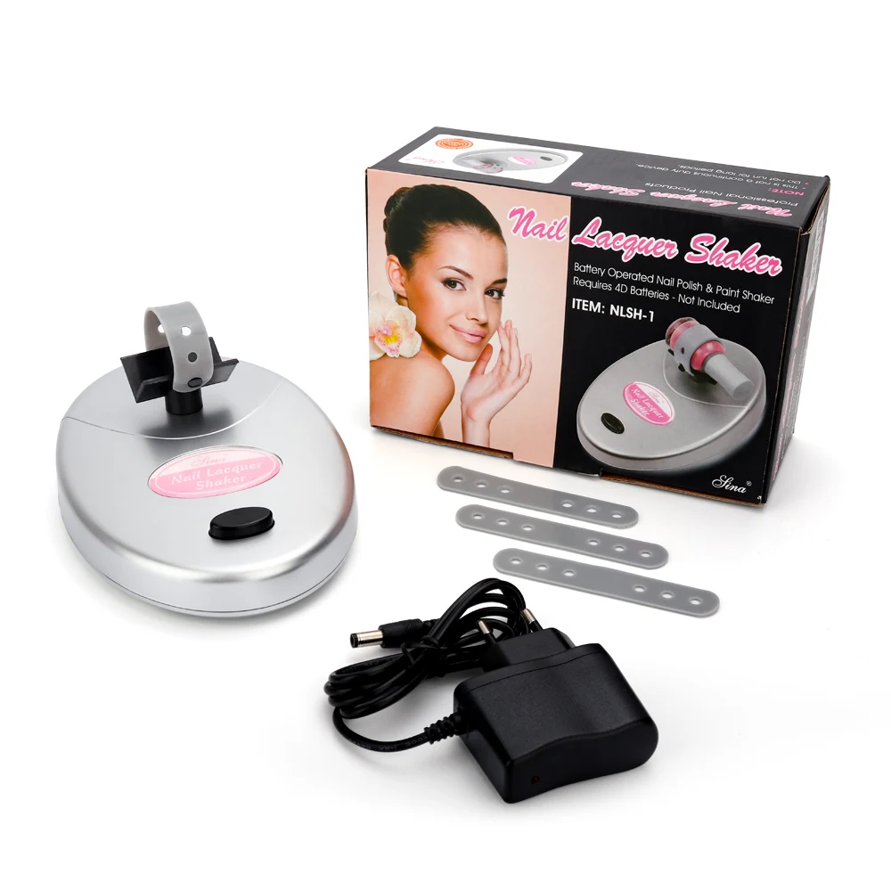  Nail Lacquer Shaker Adjustable Nail Gel Polish Varnish Bottle Shaking Machine Liquid Bottle Anti Ca