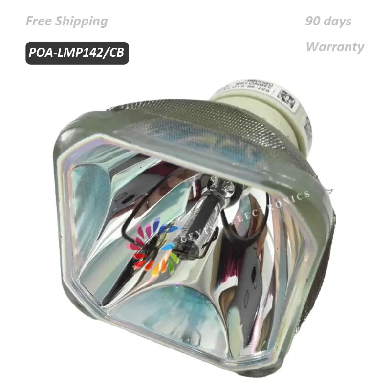 

High Brightness Compatible Lamp Projector Bare Bulb POA-LMP142/610-349-7518 for Sanyo PLC-WK2500/ XD2200/ XD2600/ XE34/ XK2600