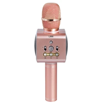 

Wireless Karaoke Microphone Portable Bluetooth Mini Home Ktv For Music Playing And Singing Speaker Player Selfie