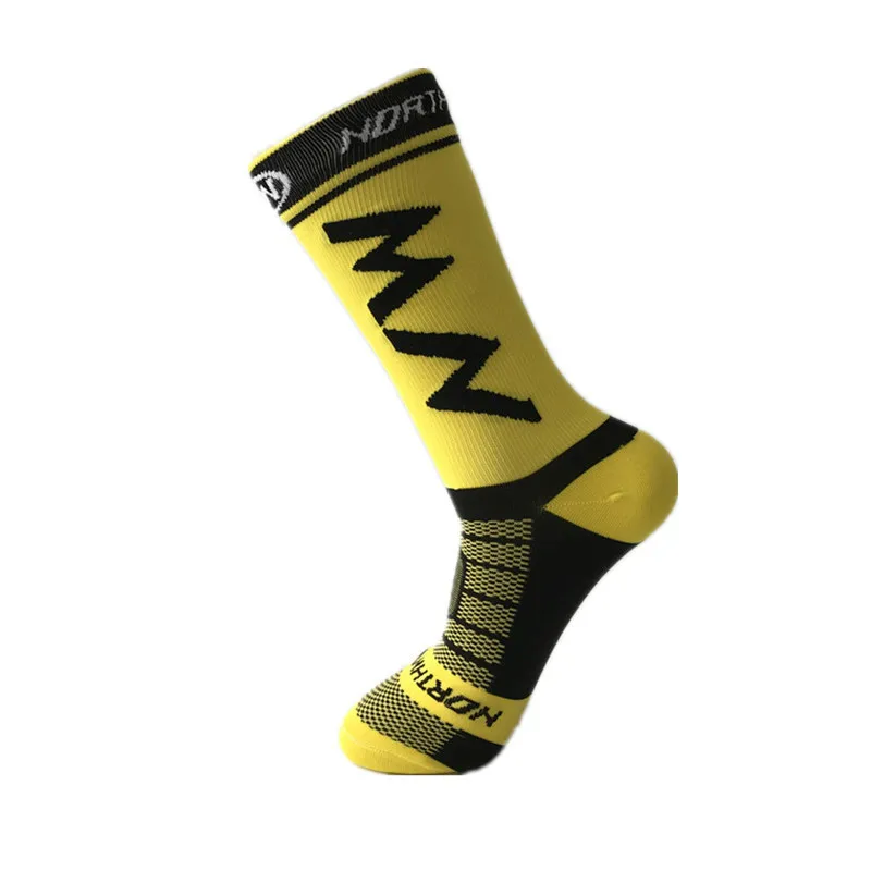 Новые профессиональные брендовые дышащие спортивные носки унисекс для шоссейного велосипеда, велосипедные носки, уличные спортивные гоночные велосипедные носки - Цвет: 07