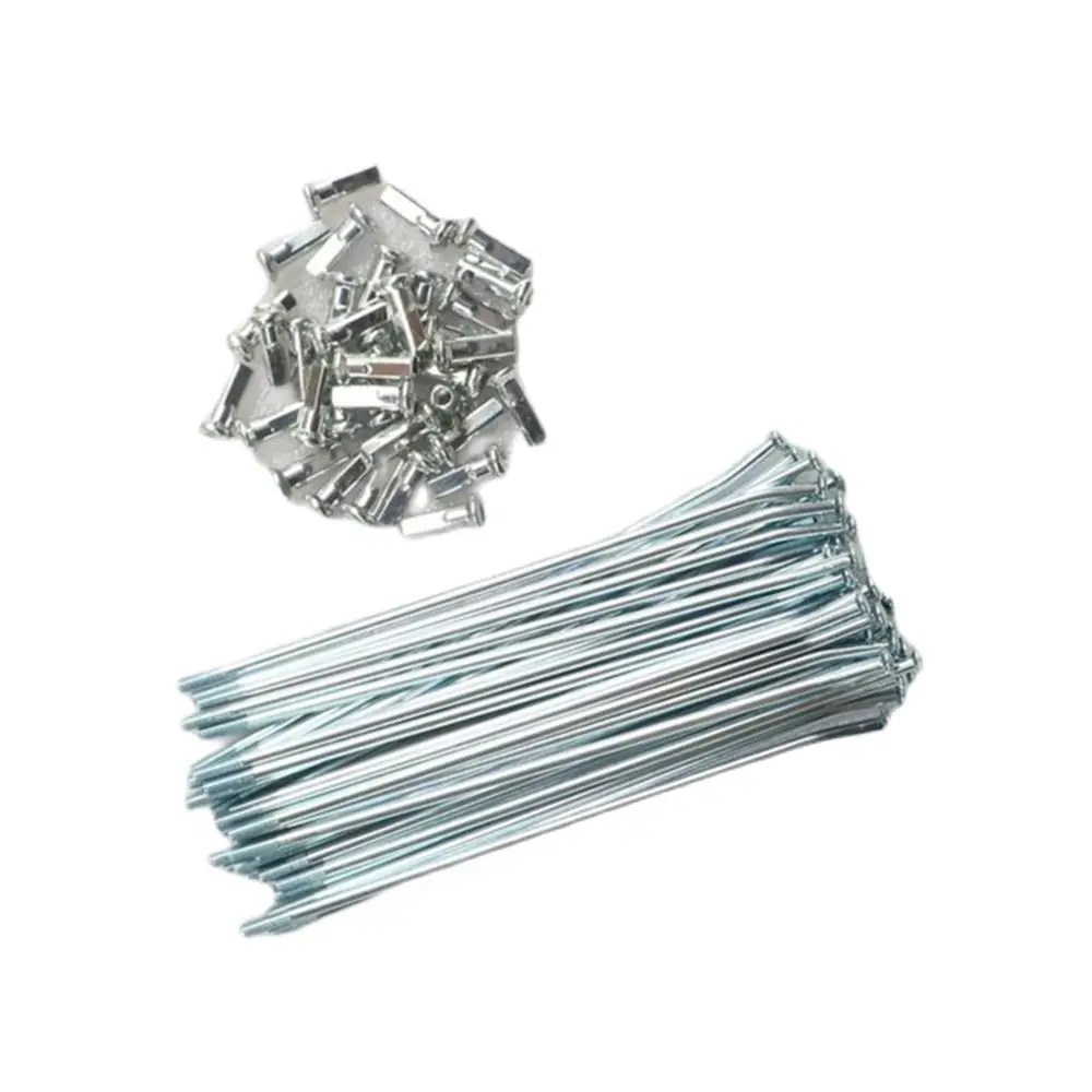 

8G 155mm 36 Pcs Wheel Steel Spokes Nipples for Pit Bike Enduro Spokes Steel Wire Cap Hat For CRF KT KXF YZF WR BSE