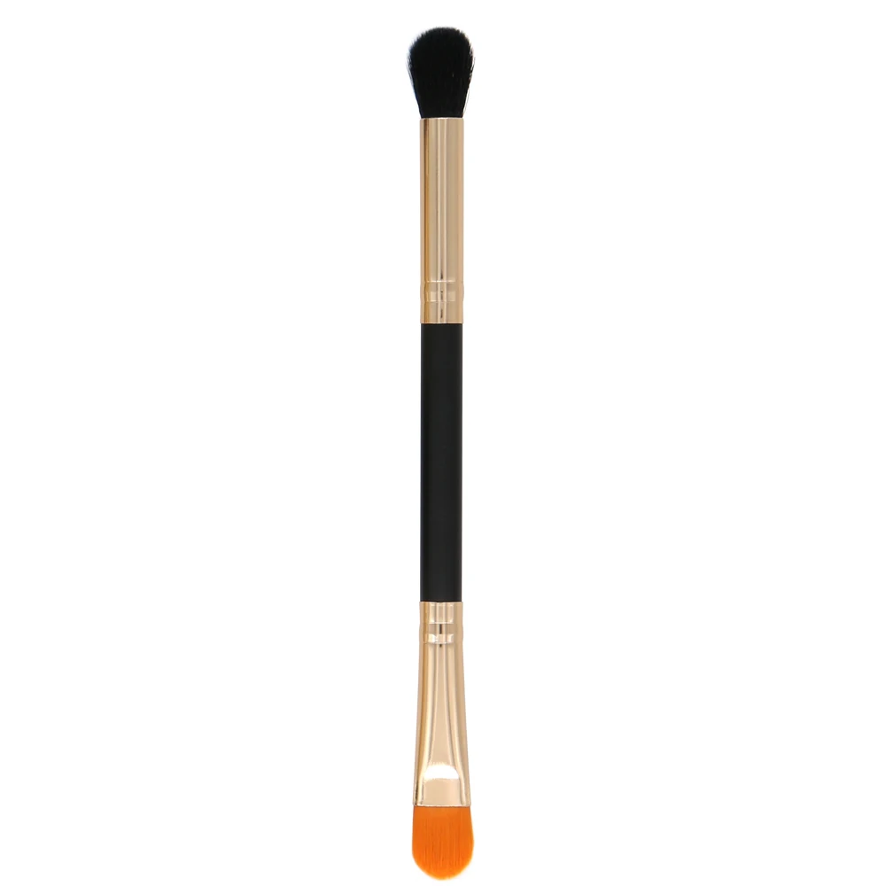 1 pc highlight brush 1 шт., кисти для макияжа, двусторонняя растушевка, тени для бровей, тени для век, консилер, румяна, пудра, кисть для губ, макияж, косметический инструмент - Handle Color: 1 pc highlight brush
