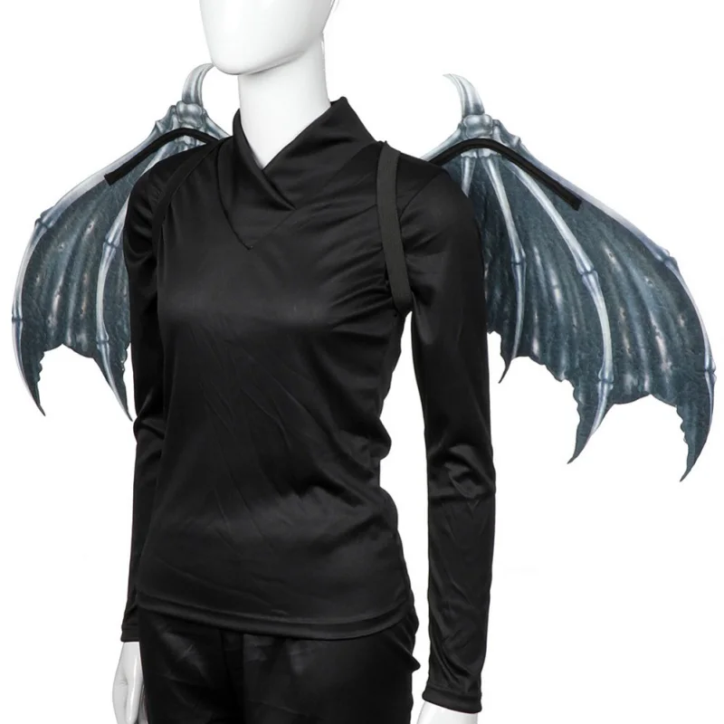 3D крылья, косплей, Хэллоуин, вампир, крылья летучей мыши, украшение, демон, крылья кости, наряды, костюм, аксессуары, карнавальные, вечерние, для взрослых
