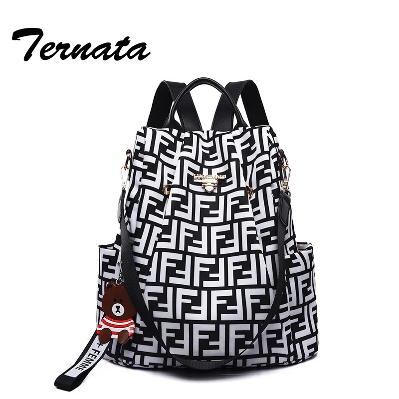 

2019 New Fashion Backpack for Women Female Leisure High Quality Bag Youth Girl Waterproof Anti-theft Outdoor Travel Backpack