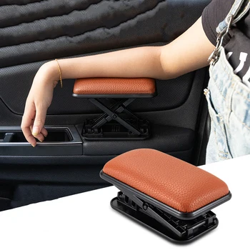 

Driver Position Left Armrest Door Armrest Pad Car Armrest Cushion Arm Protective Pad Anti-fatigue Elbow Support For BMW