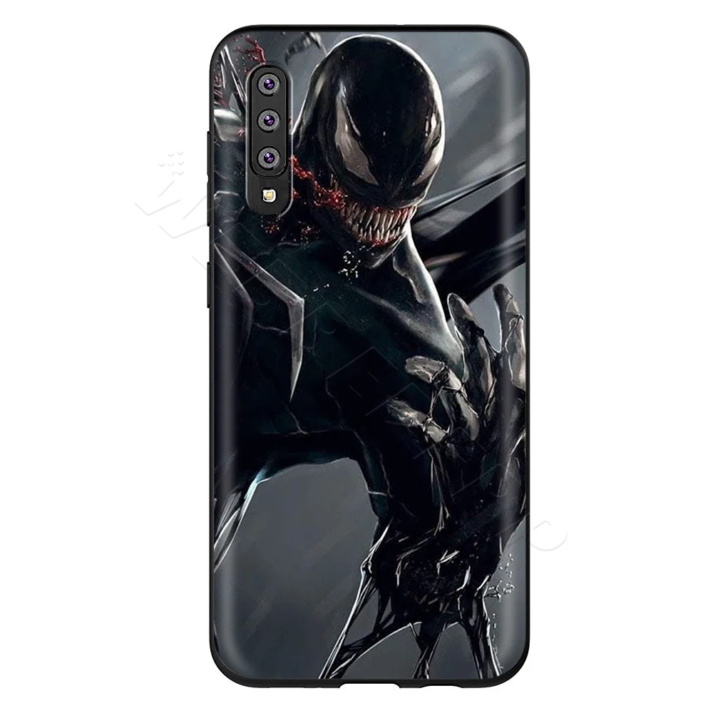 8 Webbedepp чудо-яд злодей чехол для samsung Galaxy S7 S8 S9 S10 Edge Plus Note 10 8 9 A10 A20 A30 A40 A50 A60 A70 - Цвет: 8