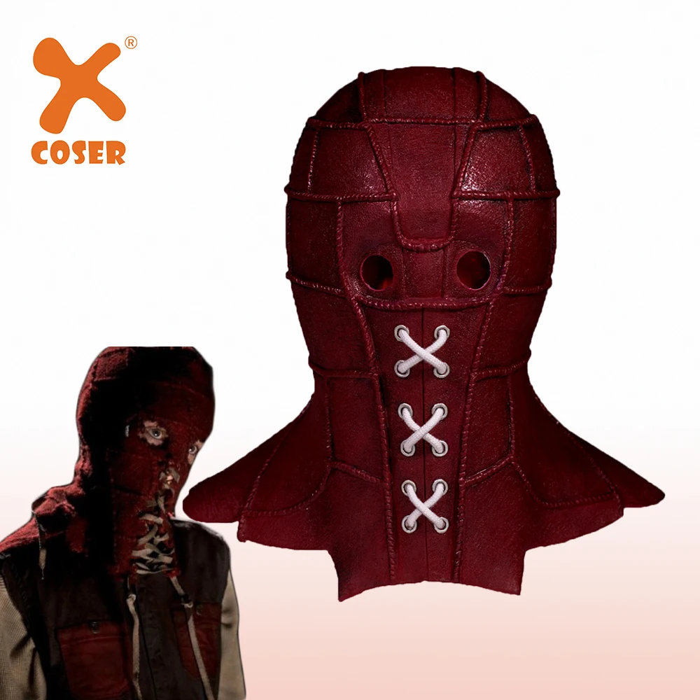 

XCOSER Movie BrightBurn Red Mask Cosplay Mask Latex High Quality Halloween Cosplay Costume Mask Cosplay Headwear Collectibles