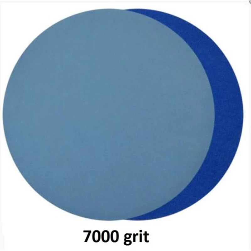 20Pcs Hook And Loop 6 Inch 3000 5000 7000 10000 Grit Sand Paper Sanding Discs Waterproof