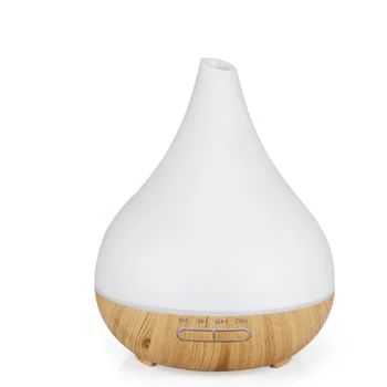 

400ml Essential Oil Diffuser Grain Aroma Diffuser with Cool Mist and 7 Changing Colors Light Humidifier