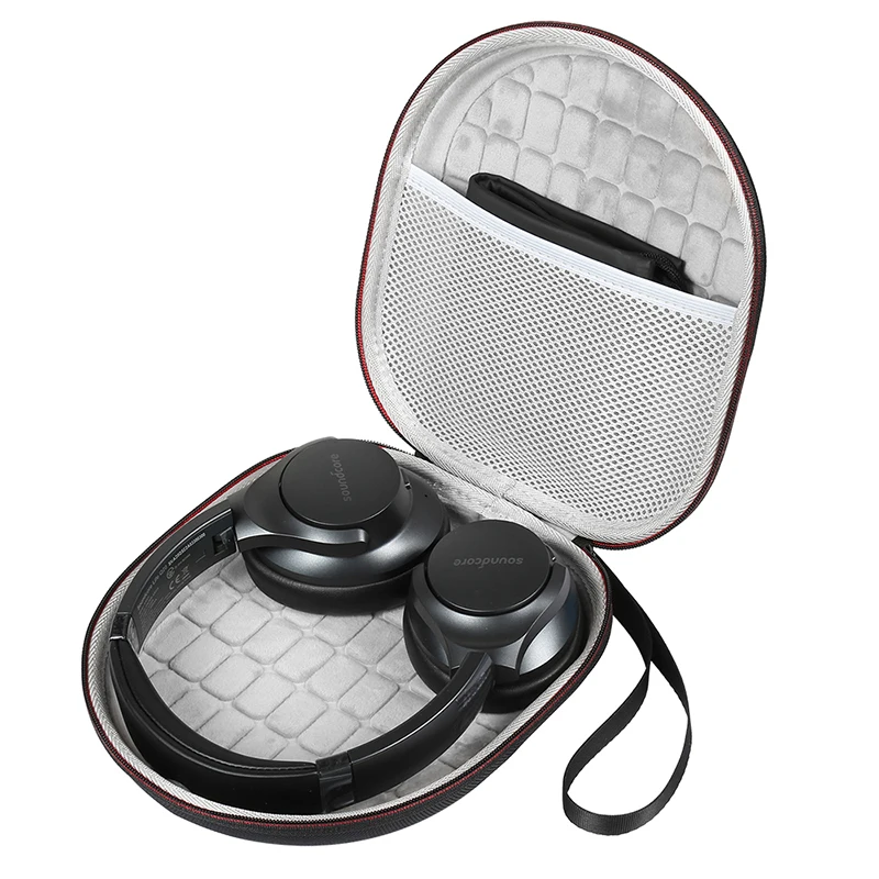Новинка Сумки для наушников Портативный жесткий чехол хранения Anker Soundcore Life Q20