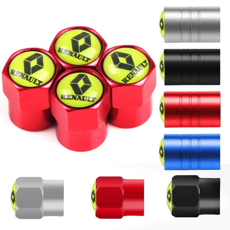 4 шт./лот клапаны для автомобильных колесных шин воздушные колпачки Renault koleos duster