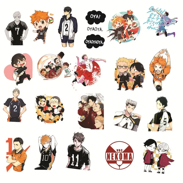 Haikyuu!!- Karasuno Sticker by animekitten , #spon, #Karasuno, #Haikyuu,  #animekitten, #Sticker #Ad