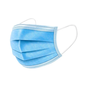 

50pcs Face Mouth Anti Virus Mask Disposable Protect 3 Layers Filter Dustproof Earloop Non Woven Mouth Masks