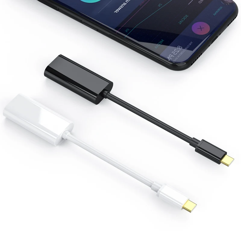 LHMZNIY usb type C к HDMI Кабель-адаптер USB-C к HDMI конвертер «Папа-мама» для MacBook/huawei Matebook