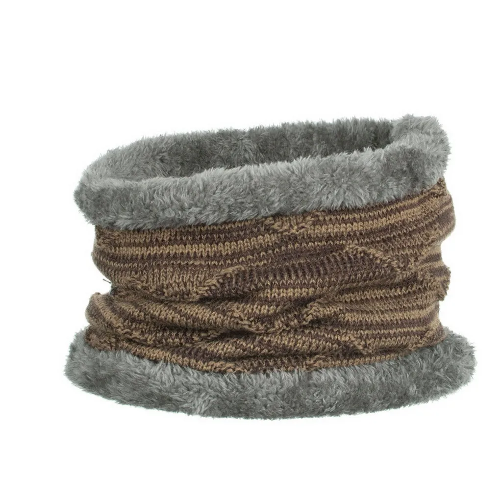 Одноцветная вязаная плюшевая женская шапка Gorro унисекс, однотонные наушники для шеи, теплая шапка для девочек, Шапка-бини и теплая уличная шапка