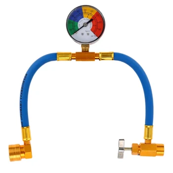 

Universal Auto Airconditioning AC R134A Koelmiddel Opladen Slang Manometer Refrigerant Recharge Hose Pressure Gauge