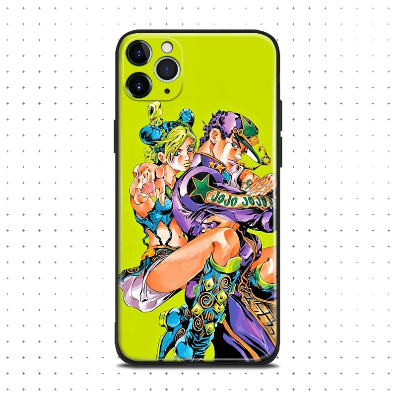 Jotaro Kujo Jolyne Cujoh jojo аниме для iPhone se 6 6s 7 8 plus x xr xs 11 pro max Мягкий силиконовый чехол