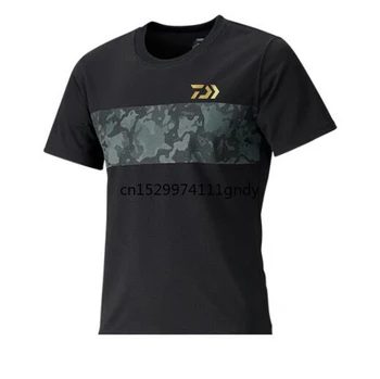 

New 2020 Summer Outdoor Sunscreen Cycling Fishing Clothing Breathable Anti-Mosquito Short Sleeve Quick-Drying Fishing Shirt