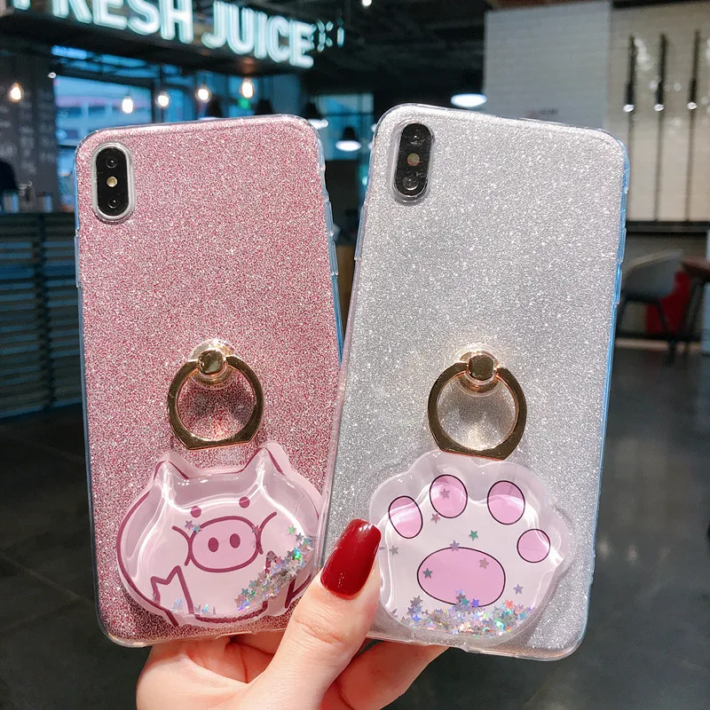 Чехол для Meizu A5 M5C 6T M6T S6 M6S 6(M6) Φ M5s M5 16 Plus 15 Lite Note 8 6 5 3x8 Pro 7 U10 U20 X Piggy Quicksand Cover |