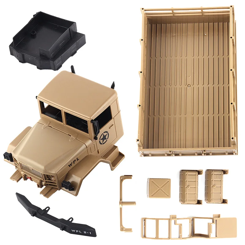 B-16 B16 внедорожный RC грузовик обновленный комплект DIY 1:16 RC автомобиль багги RC Monster Truck 6WD 6 колесный сборный Гусеничный