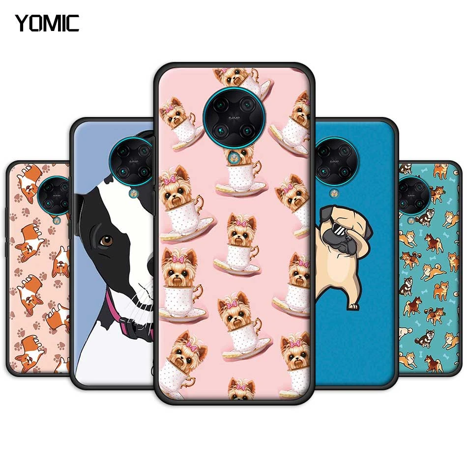 Jack Russell Terrier Case For Xiaomi Redmi Note 9s 8 9 8t 7 Black Tpu Cover For Redmi 9c 9a K20 K30 Pro 7a 8a 6a Soft Coque Phone Case Covers Aliexpress