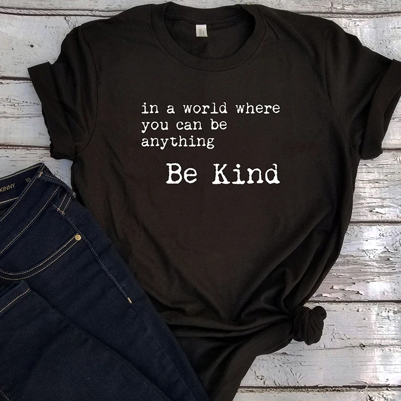 Быть Вид женская рубашка ness футболка рубашки для мальчиков в мире котором вы