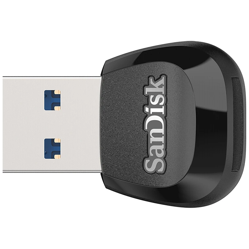 SanDisk MicroSD карты считывания кодов USB 3,0 170 МБ/с. Mobilemate считыватель Скорость до для UHS-I Micro SDHC Micro SDXC и карты памяти TF